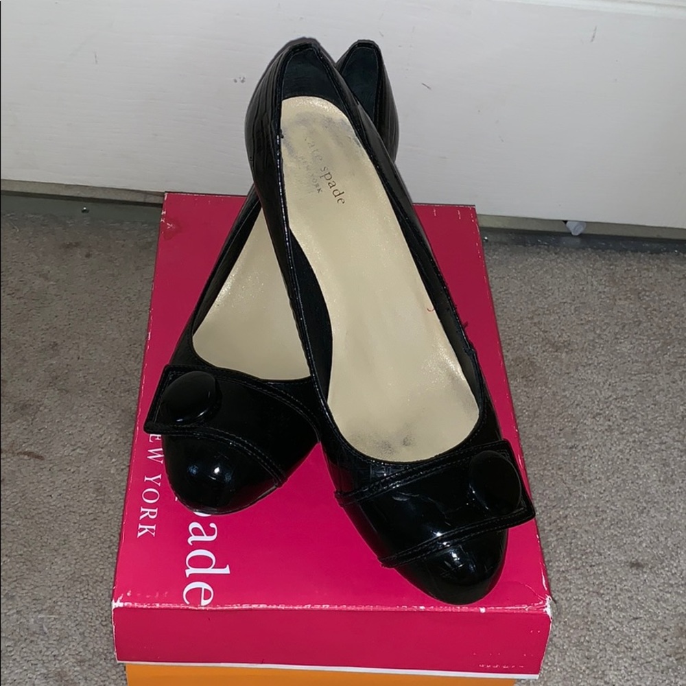 Black Kate Spade Heels